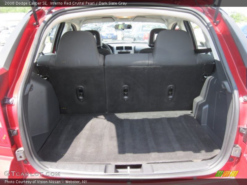 Inferno Red Crystal Pearl / Dark Slate Gray 2008 Dodge Caliber SE