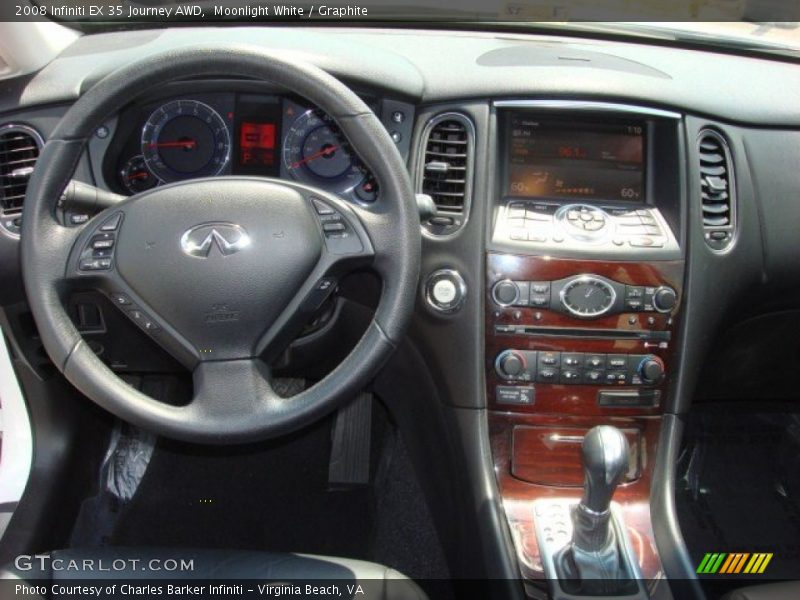 Moonlight White / Graphite 2008 Infiniti EX 35 Journey AWD