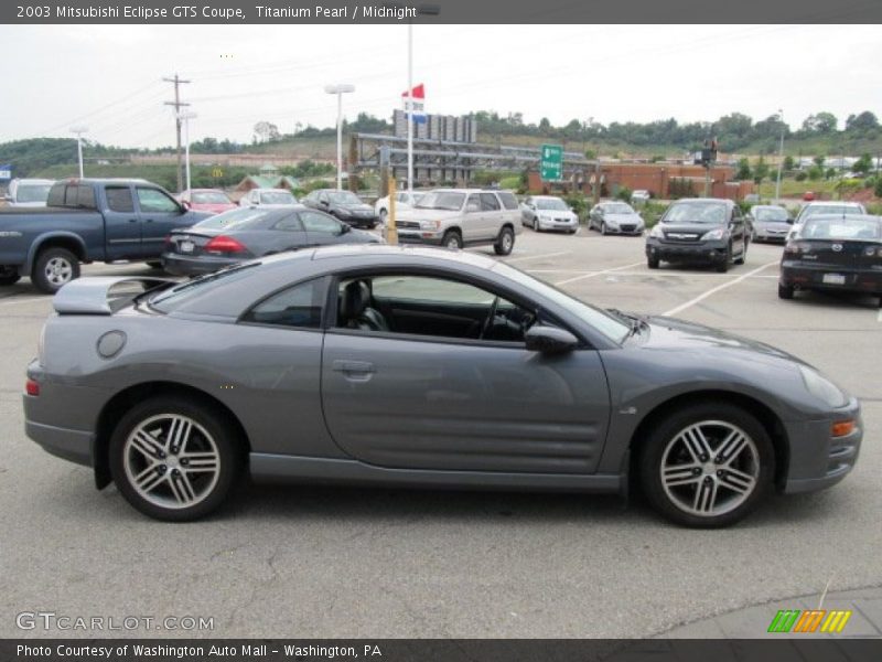 Titanium Pearl / Midnight 2003 Mitsubishi Eclipse GTS Coupe