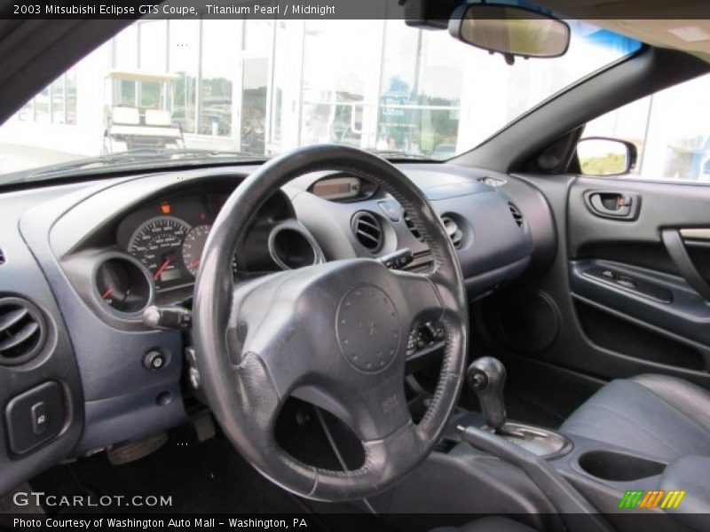 Titanium Pearl / Midnight 2003 Mitsubishi Eclipse GTS Coupe