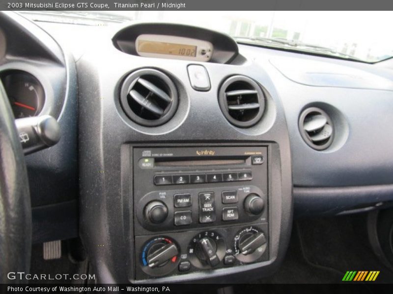 Titanium Pearl / Midnight 2003 Mitsubishi Eclipse GTS Coupe