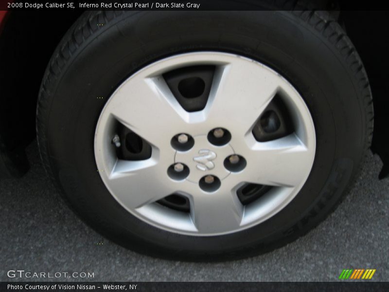 Inferno Red Crystal Pearl / Dark Slate Gray 2008 Dodge Caliber SE