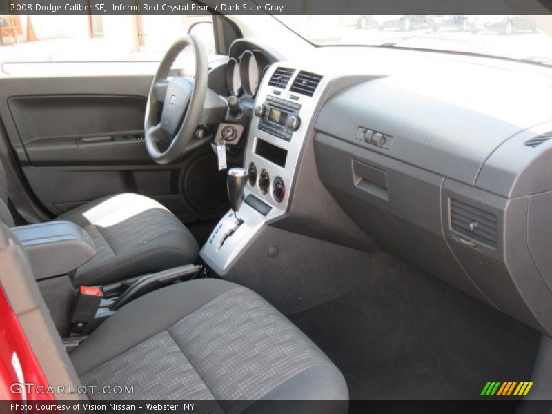 Inferno Red Crystal Pearl / Dark Slate Gray 2008 Dodge Caliber SE