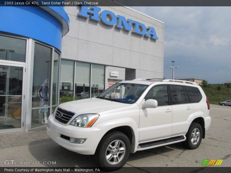 Sand Dollar Pearl / Dark Charcoal 2003 Lexus GX 470