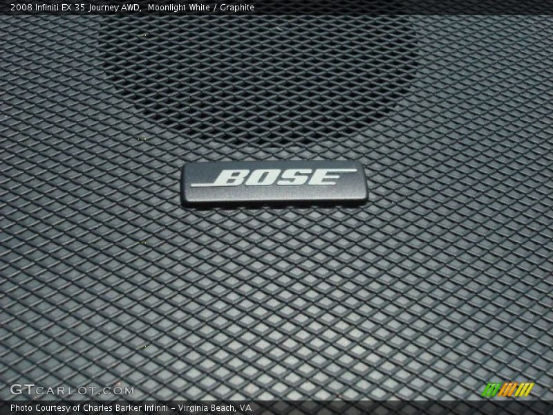 Moonlight White / Graphite 2008 Infiniti EX 35 Journey AWD