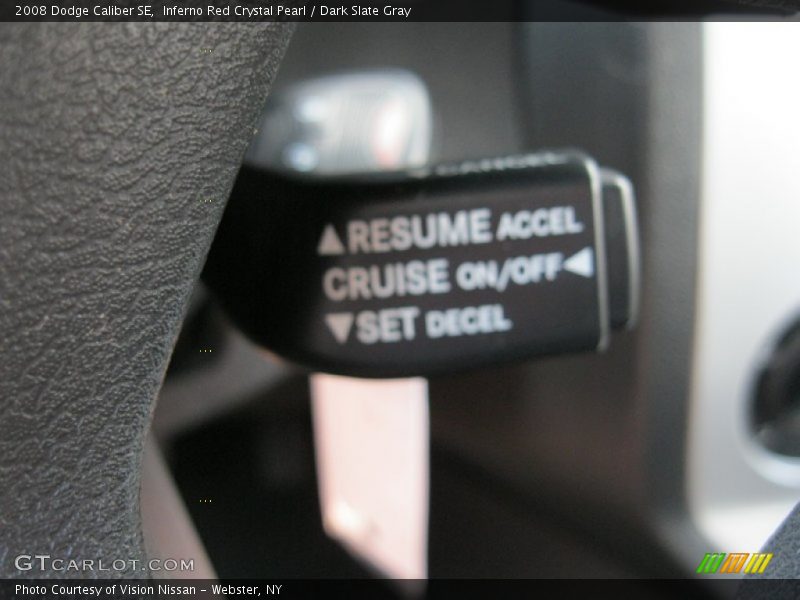 Inferno Red Crystal Pearl / Dark Slate Gray 2008 Dodge Caliber SE