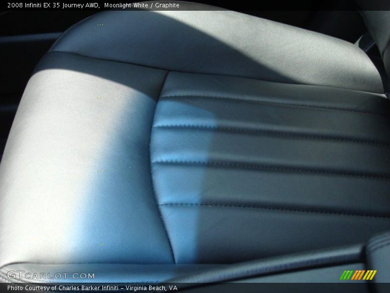 Moonlight White / Graphite 2008 Infiniti EX 35 Journey AWD