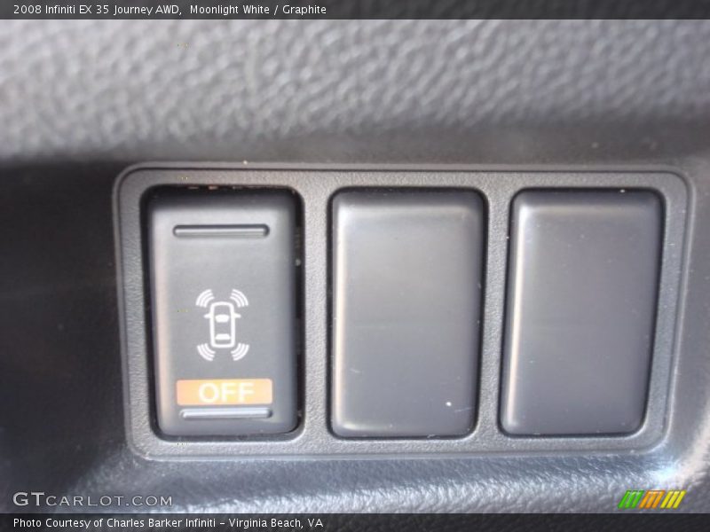 Moonlight White / Graphite 2008 Infiniti EX 35 Journey AWD