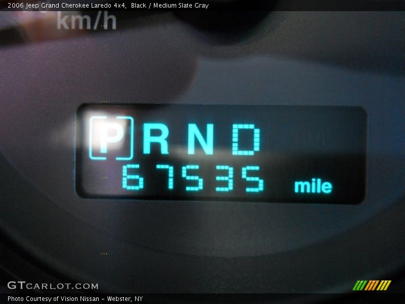 Black / Medium Slate Gray 2006 Jeep Grand Cherokee Laredo 4x4