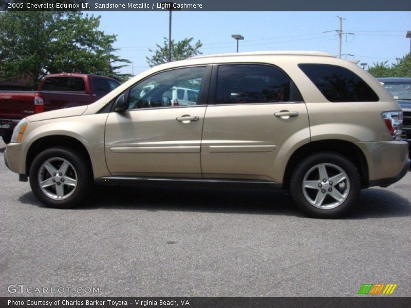 Sandstone Metallic / Light Cashmere 2005 Chevrolet Equinox LT