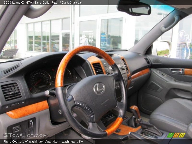 Sand Dollar Pearl / Dark Charcoal 2003 Lexus GX 470