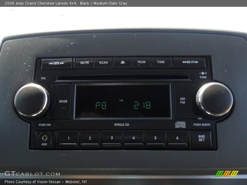 Black / Medium Slate Gray 2006 Jeep Grand Cherokee Laredo 4x4