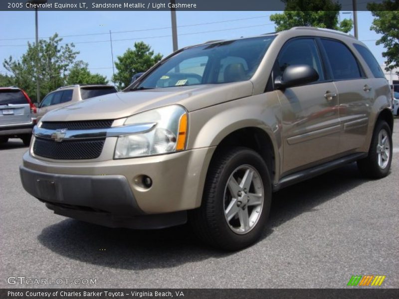 Sandstone Metallic / Light Cashmere 2005 Chevrolet Equinox LT