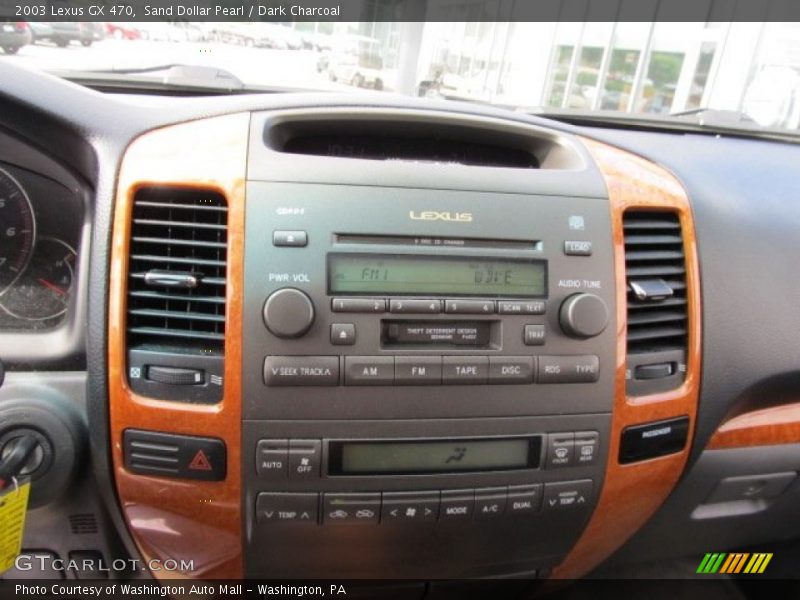 Sand Dollar Pearl / Dark Charcoal 2003 Lexus GX 470