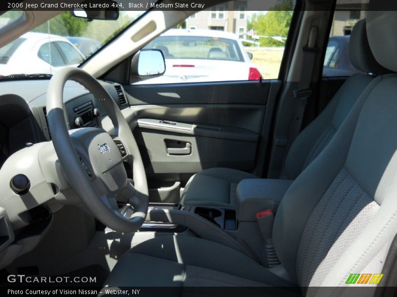 Black / Medium Slate Gray 2006 Jeep Grand Cherokee Laredo 4x4