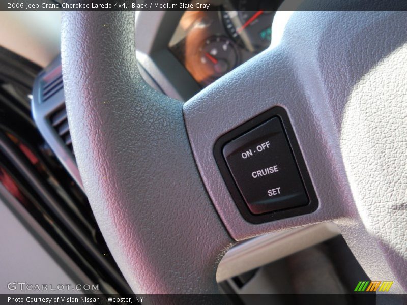 Black / Medium Slate Gray 2006 Jeep Grand Cherokee Laredo 4x4