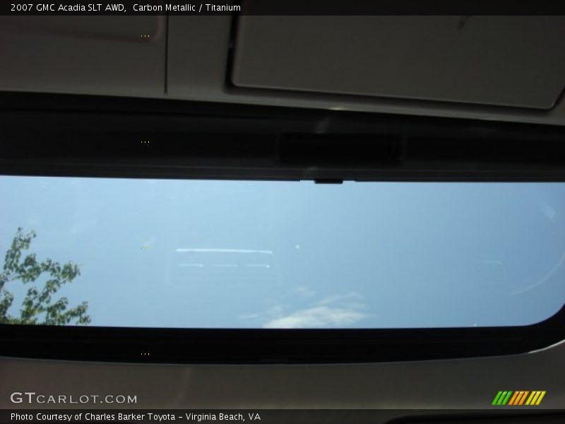 Carbon Metallic / Titanium 2007 GMC Acadia SLT AWD