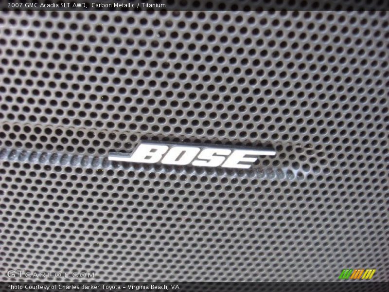 Carbon Metallic / Titanium 2007 GMC Acadia SLT AWD