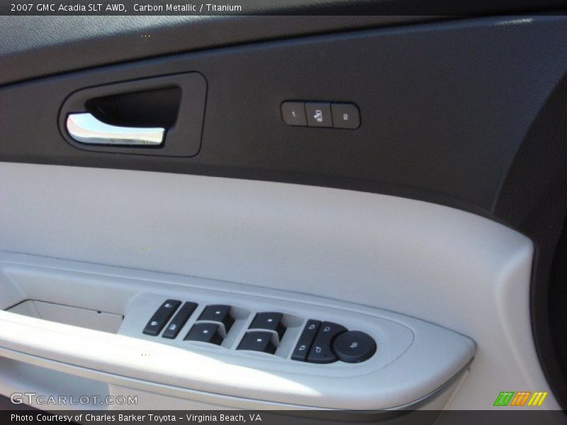 Carbon Metallic / Titanium 2007 GMC Acadia SLT AWD