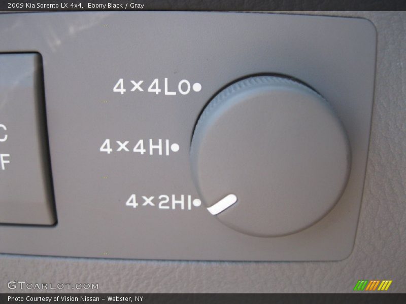 Ebony Black / Gray 2009 Kia Sorento LX 4x4
