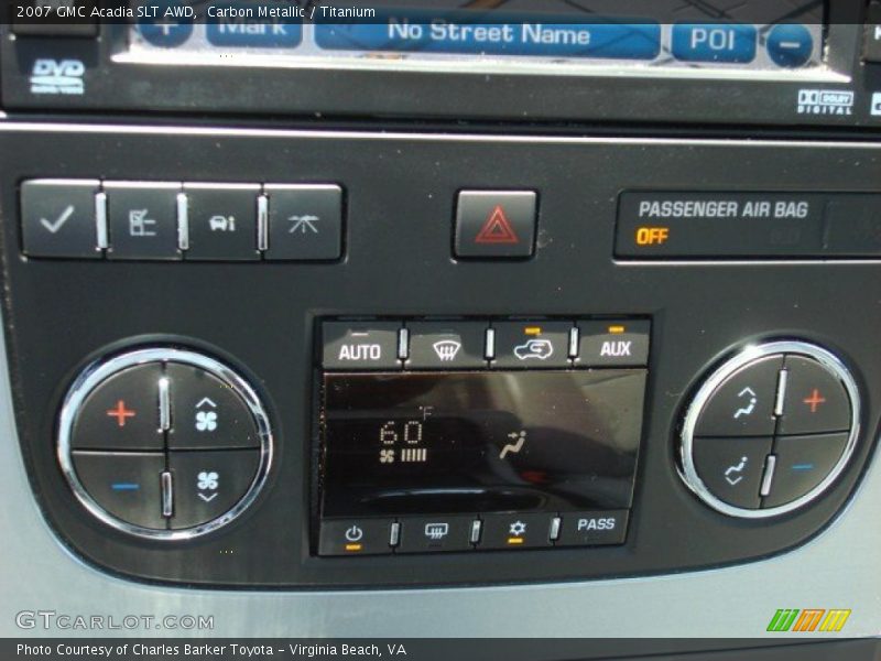 Carbon Metallic / Titanium 2007 GMC Acadia SLT AWD