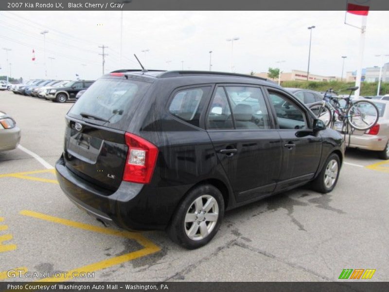 Black Cherry / Gray 2007 Kia Rondo LX