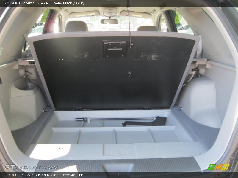 Ebony Black / Gray 2009 Kia Sorento LX 4x4