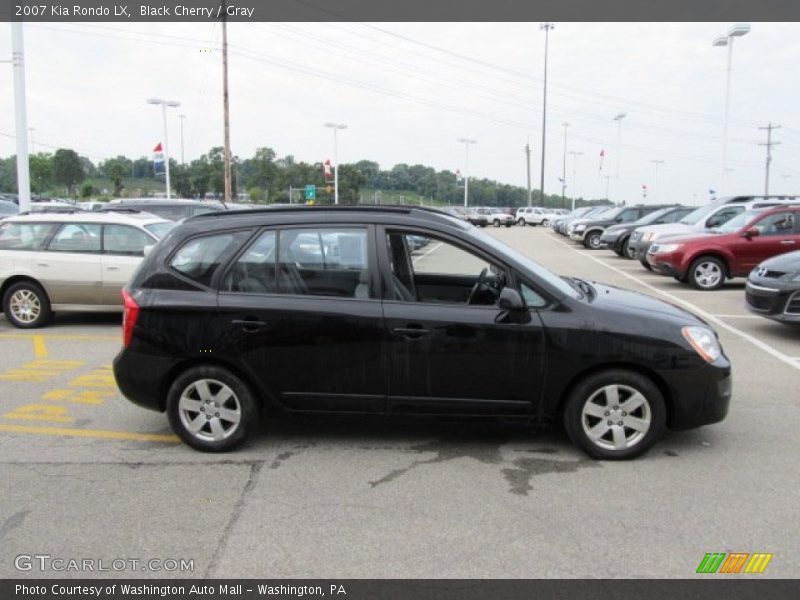 Black Cherry / Gray 2007 Kia Rondo LX