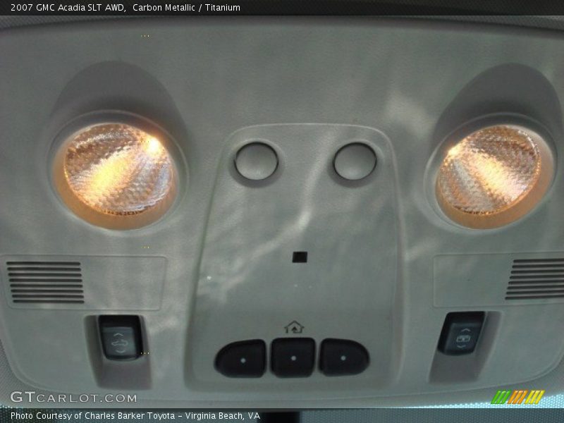 Carbon Metallic / Titanium 2007 GMC Acadia SLT AWD