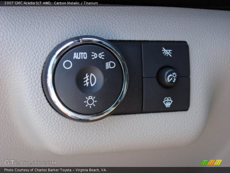 Carbon Metallic / Titanium 2007 GMC Acadia SLT AWD