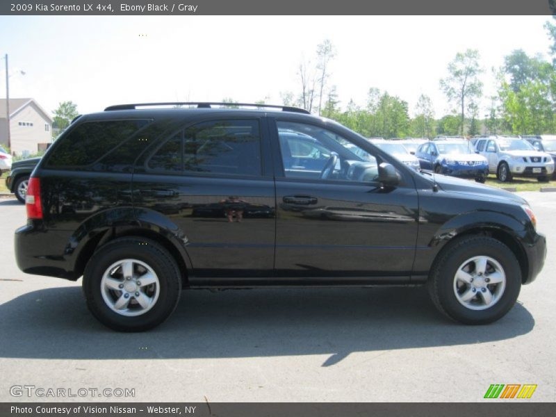 Ebony Black / Gray 2009 Kia Sorento LX 4x4