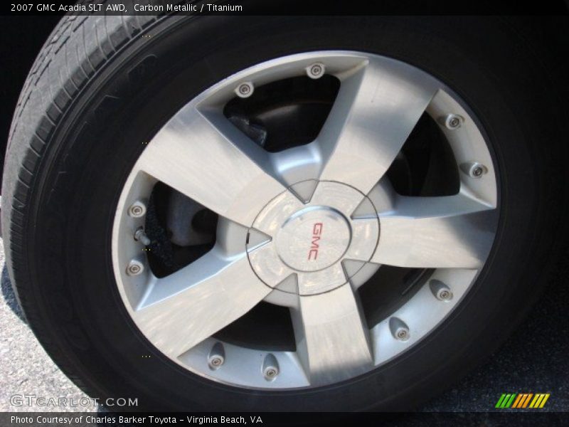 Carbon Metallic / Titanium 2007 GMC Acadia SLT AWD