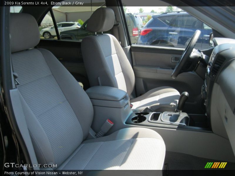 Ebony Black / Gray 2009 Kia Sorento LX 4x4