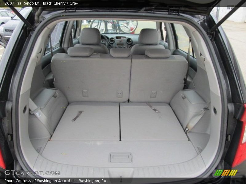Black Cherry / Gray 2007 Kia Rondo LX