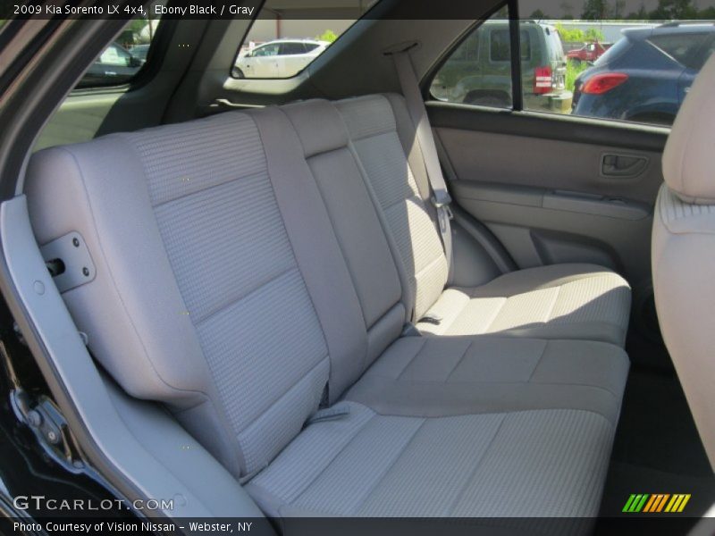 Ebony Black / Gray 2009 Kia Sorento LX 4x4