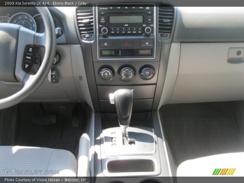 Ebony Black / Gray 2009 Kia Sorento LX 4x4