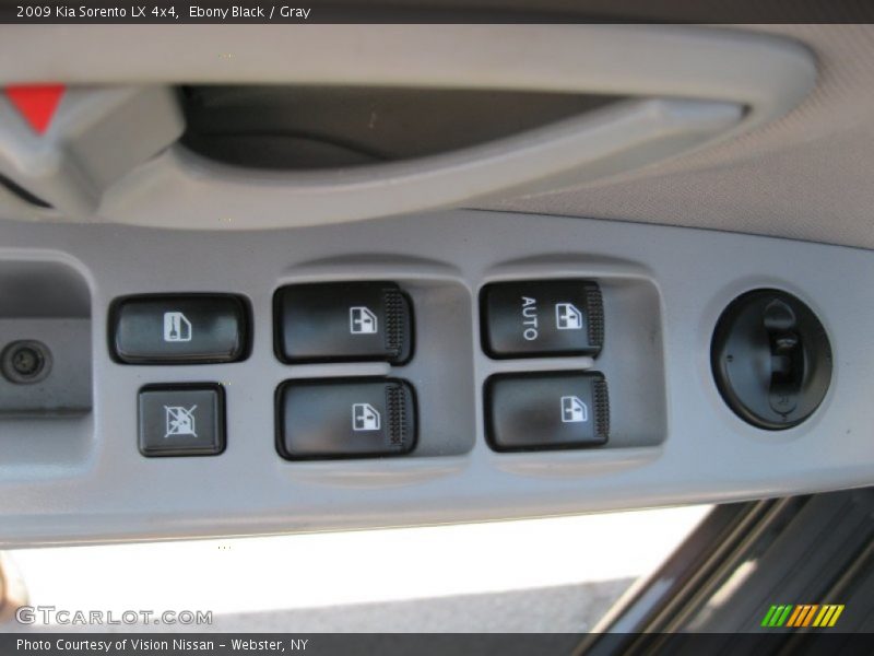 Ebony Black / Gray 2009 Kia Sorento LX 4x4