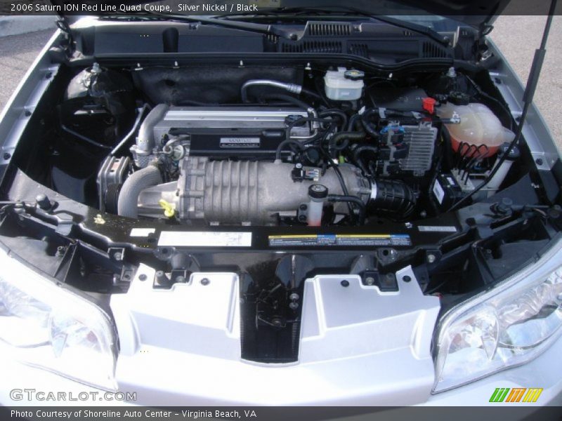  2006 ION Red Line Quad Coupe Engine - 2.0 Liter Supercharged DOHC 16-Valve Ecotec 4 Cylinder