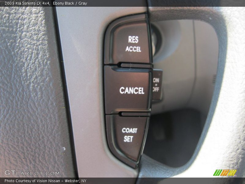 Ebony Black / Gray 2009 Kia Sorento LX 4x4