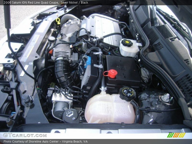  2006 ION Red Line Quad Coupe Engine - 2.0 Liter Supercharged DOHC 16-Valve Ecotec 4 Cylinder