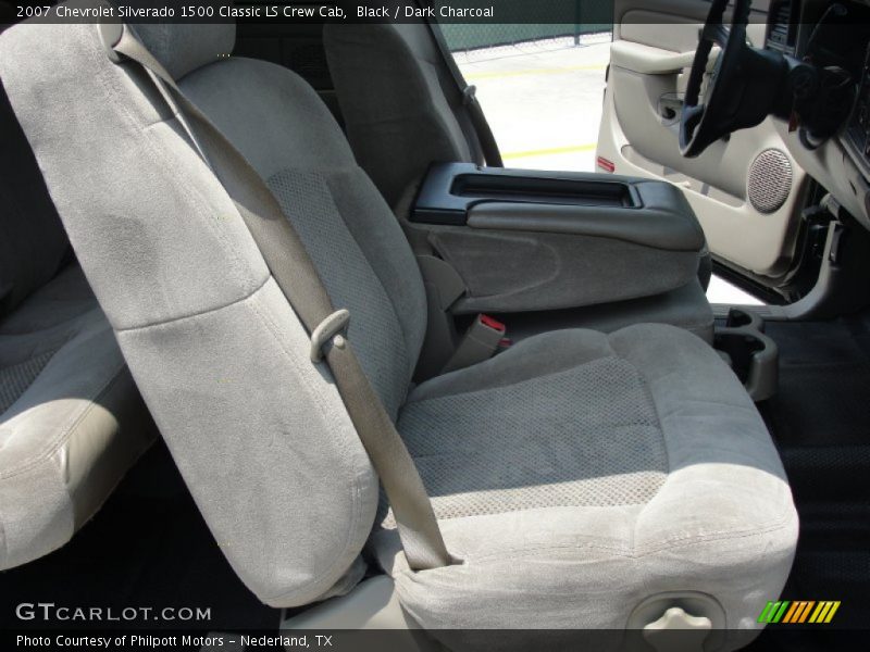Black / Dark Charcoal 2007 Chevrolet Silverado 1500 Classic LS Crew Cab