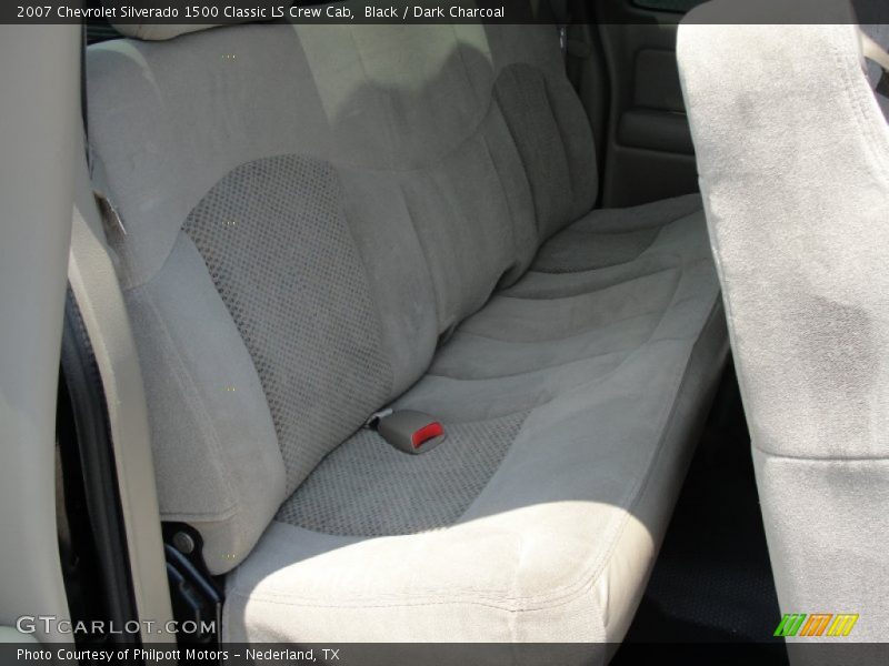 Black / Dark Charcoal 2007 Chevrolet Silverado 1500 Classic LS Crew Cab