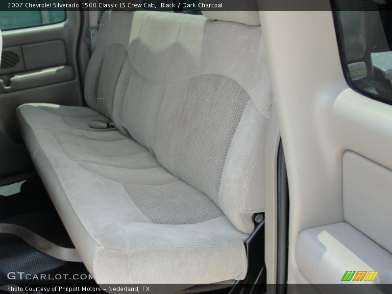 Black / Dark Charcoal 2007 Chevrolet Silverado 1500 Classic LS Crew Cab