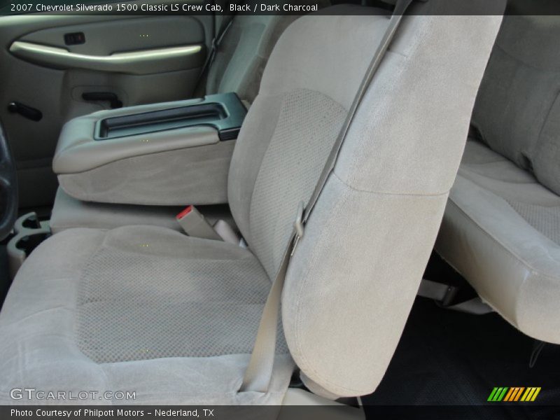 Black / Dark Charcoal 2007 Chevrolet Silverado 1500 Classic LS Crew Cab