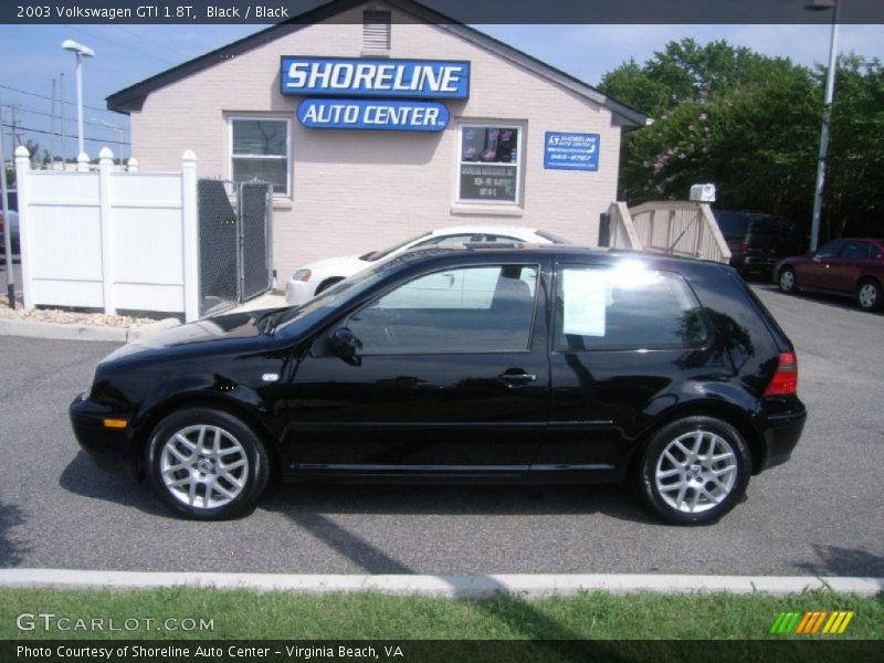 Black / Black 2003 Volkswagen GTI 1.8T