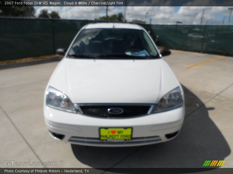 Cloud 9 White / Charcoal/Light Flint 2007 Ford Focus ZXW SES Wagon