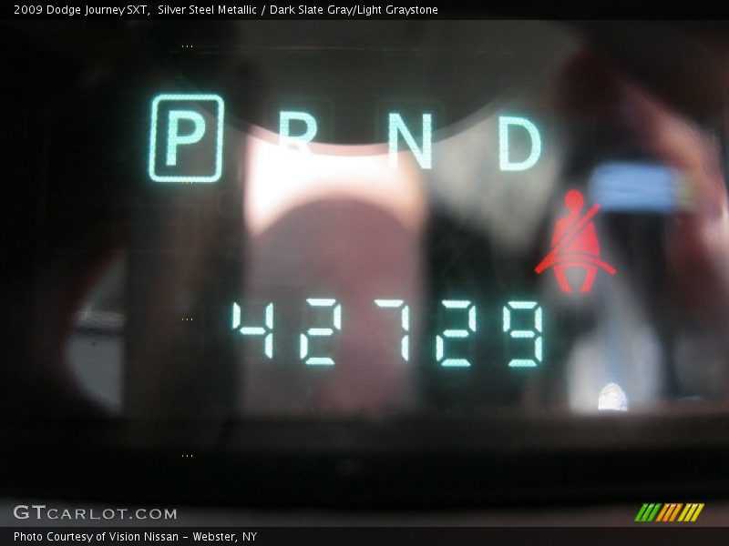 Silver Steel Metallic / Dark Slate Gray/Light Graystone 2009 Dodge Journey SXT