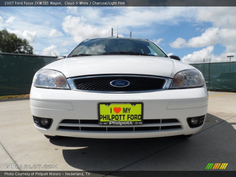 Cloud 9 White / Charcoal/Light Flint 2007 Ford Focus ZXW SES Wagon