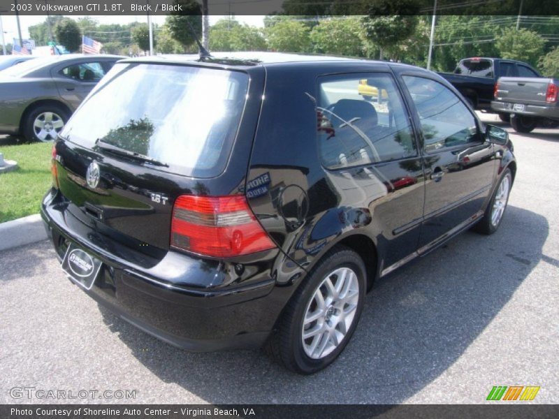 Black / Black 2003 Volkswagen GTI 1.8T