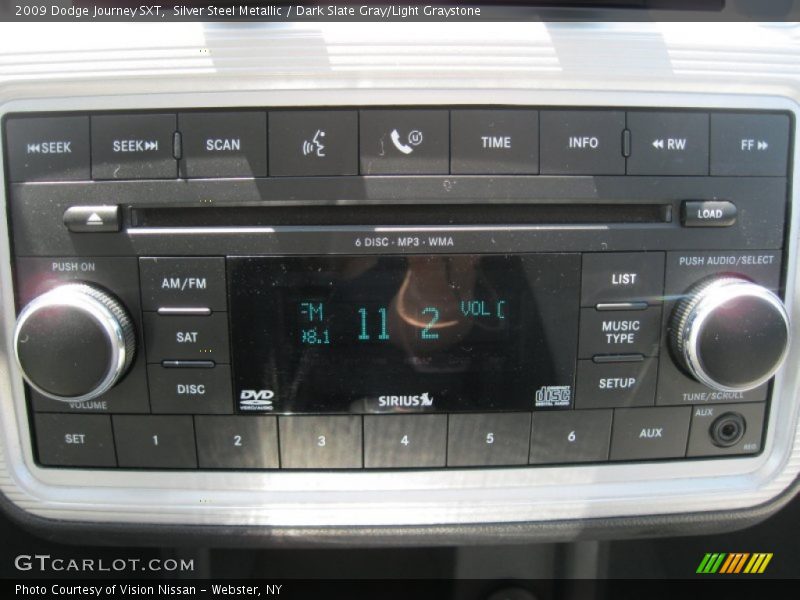 Silver Steel Metallic / Dark Slate Gray/Light Graystone 2009 Dodge Journey SXT